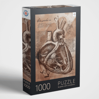 Puzzle 1000 elementów – Anatomiczne serce